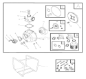Part Location Diagram of 865154GS Briggs and Stratton CRADLE